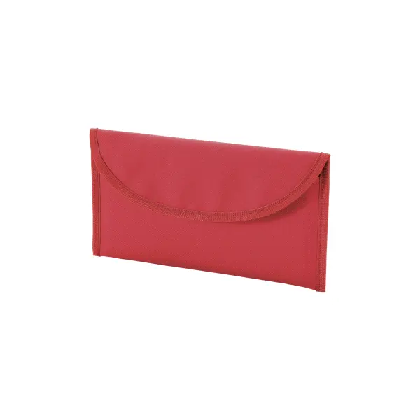 Bustina portadocumenti due tasche e chiusura con velcro - Immagine 13