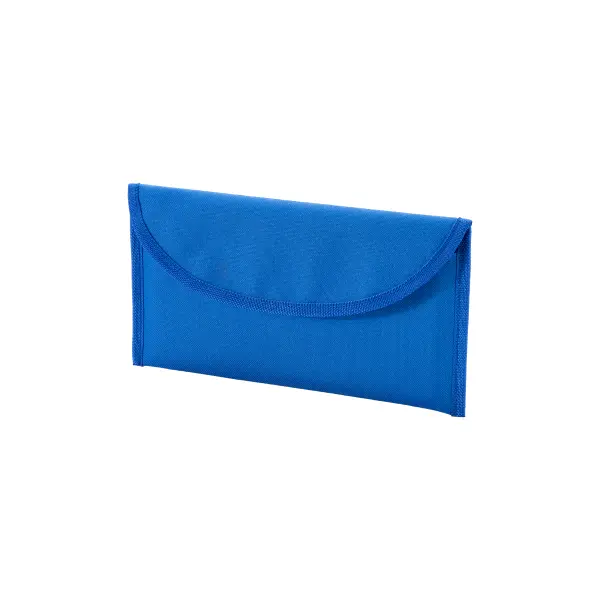 Bustina portadocumenti due tasche e chiusura con velcro - Immagine 5