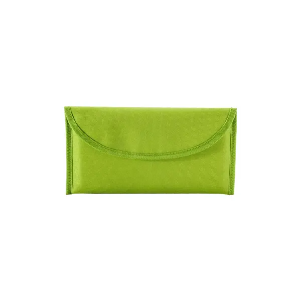Bustina portadocumenti due tasche e chiusura con velcro - Immagine 3