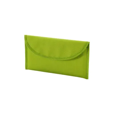Bustina portadocumenti due tasche e chiusura con velcro