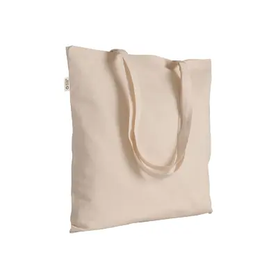 Borsa shopper in cotone riciclato 120gr 38x42 EGLE - Immagine 1