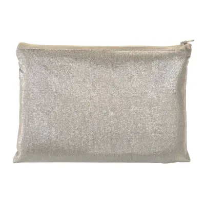 Beauty case con zip in policotone brillante 90gr - Immagine 2