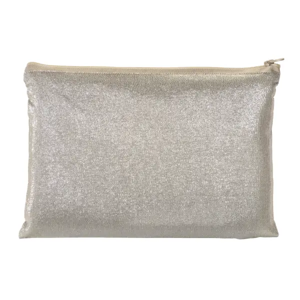 Beauty case con zip in policotone brillante 90gr - Immagine 2