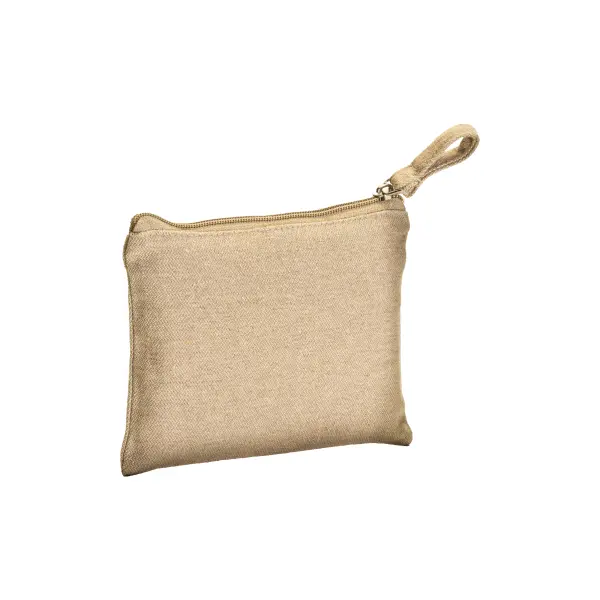 Beauty case porta monete in cotone riciclato 280 - Immagine 1