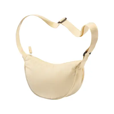 Borsa rotonda in nylon con tracolla regolabile - Immagine 7