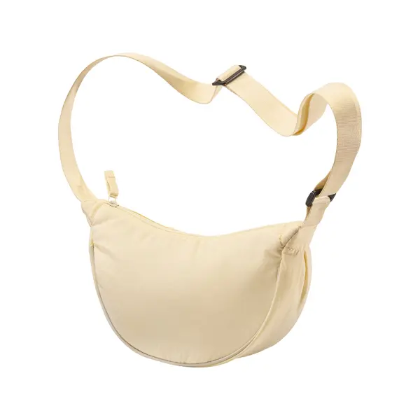 Borsa rotonda in nylon con tracolla regolabile - Immagine 7