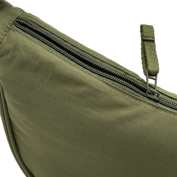 Borsa rotonda in nylon con tracolla regolabile - Immagine 4