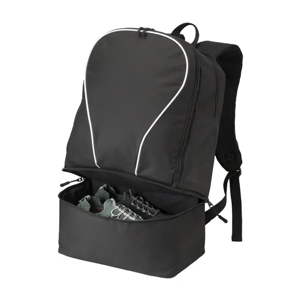 Zaino sport spallacci regolabili e vano porta scarpe - Immagine 10