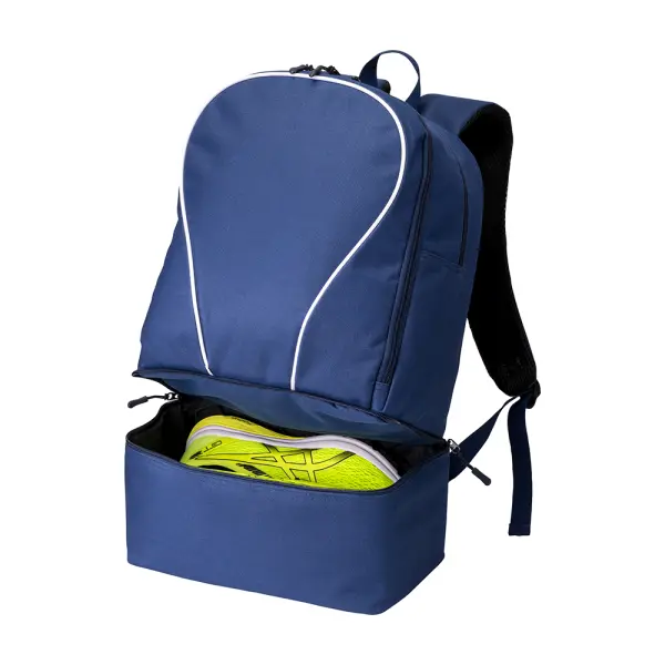 Zaino sport spallacci regolabili e vano porta scarpe - Immagine 4