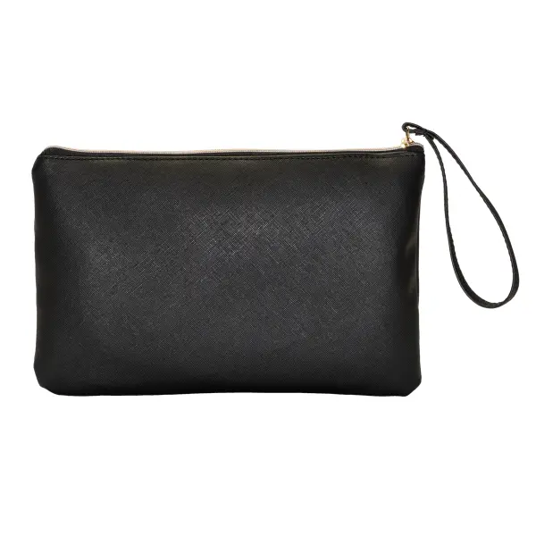 Borsa multiuso in PU grana fine saffiano - Immagine 17