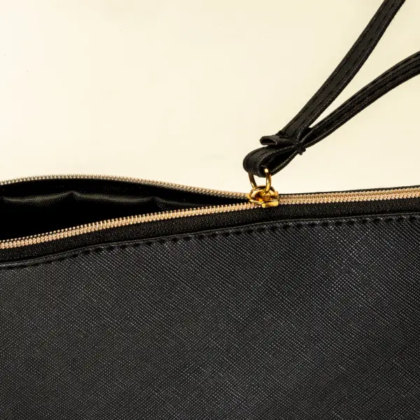Borsa multiuso in PU grana fine saffiano - Immagine 19