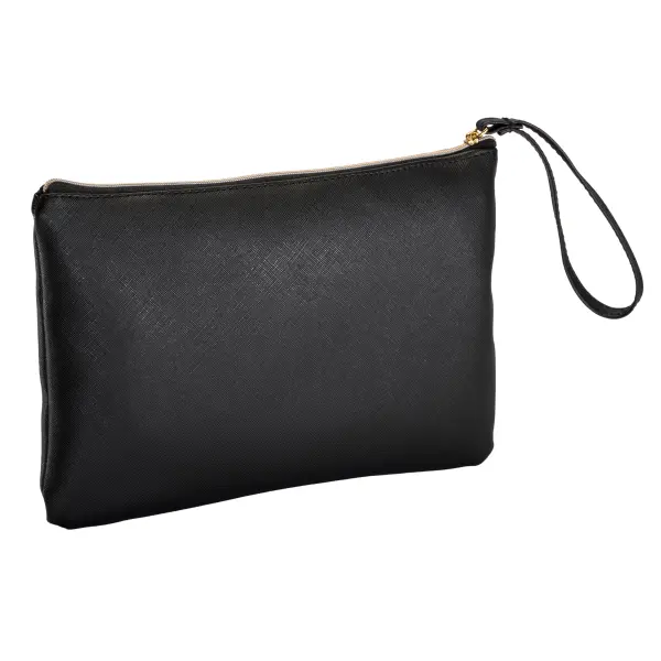 Borsa multiuso in PU grana fine saffiano - Immagine 16