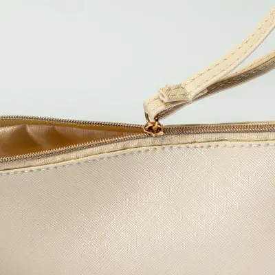 Borsa multiuso in PU grana fine saffiano - Immagine 4