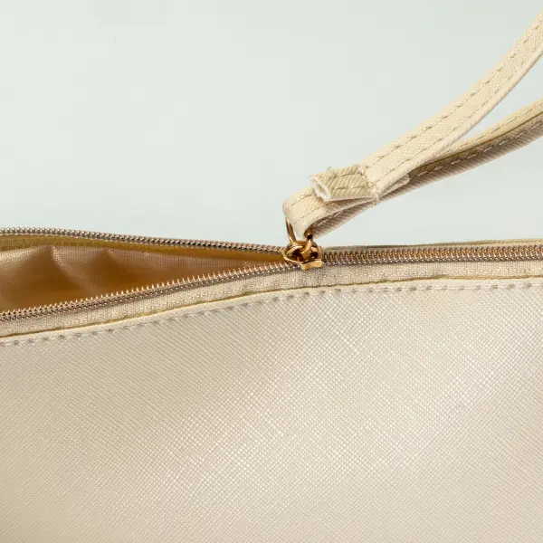 Borsa multiuso in PU grana fine saffiano - Immagine 4