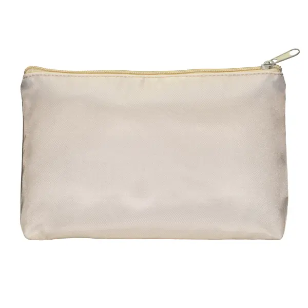 Beauty case in morbido poliestere chiusura con zip - Immagine 4