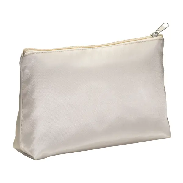 Beauty case in morbido poliestere chiusura con zip - Immagine 3