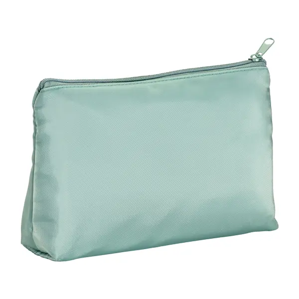 Beauty case in morbido poliestere chiusura con zip - Immagine 1