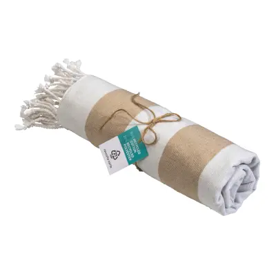 Telo mare pareo in cotone riciclato 90x170 - Immagine 13