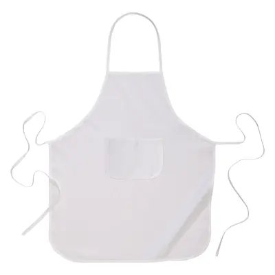 Grembiule lungo da cucina con tasca frontale in rPET