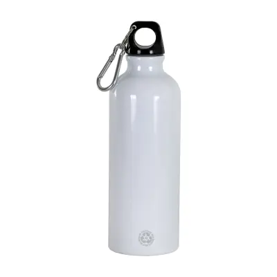 Borraccia in alluminio riciclato 500ml con moschettone - Immagine 7