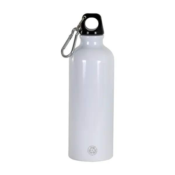 Borraccia in alluminio riciclato 500ml con moschettone - Immagine 7