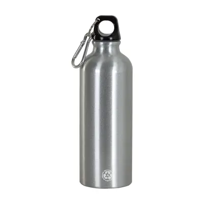Borraccia in alluminio riciclato 500ml con moschettone - Immagine 3