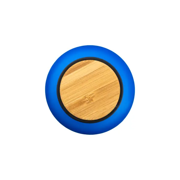 Borraccia in alluminio tappo con inserto in bamboo - Immagine 3