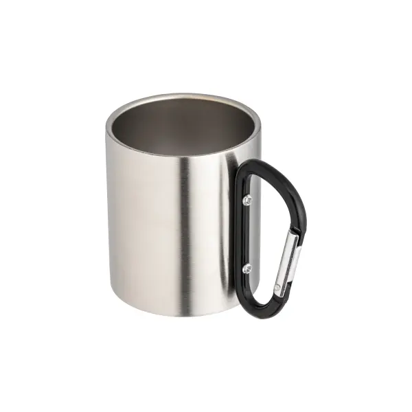 Tazza in acciaio manico a moschettone 200 ml - Immagine 15