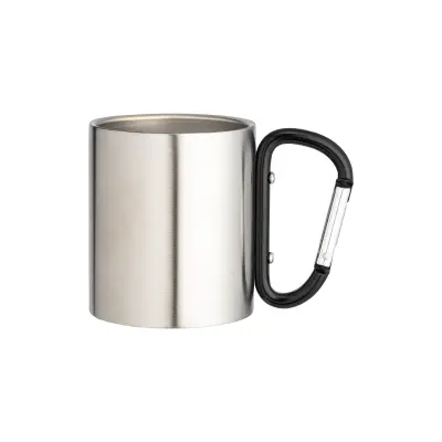 Tazza in acciaio manico a moschettone 200 ml - Immagine 14
