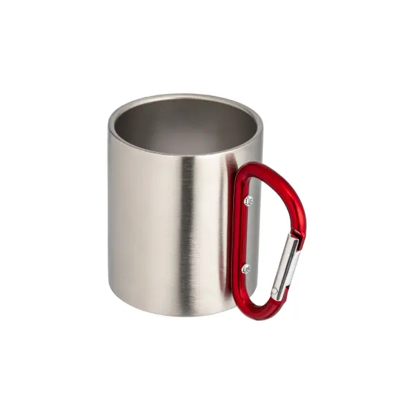 Tazza in acciaio manico a moschettone 200 ml - Immagine 12