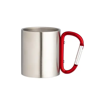 Tazza in acciaio manico a moschettone 200 ml - Immagine 11