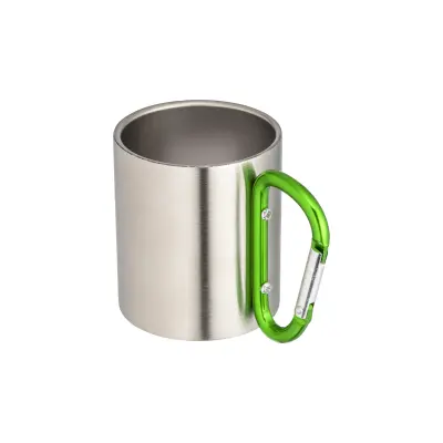 Tazza in acciaio manico a moschettone 200 ml - Immagine 9