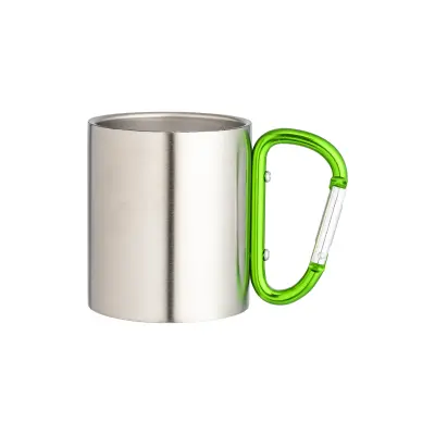 Tazza in acciaio manico a moschettone 200 ml - Immagine 8