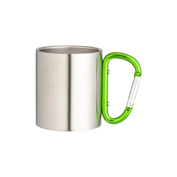 Tazza in acciaio manico a moschettone 200 ml - Immagine 8