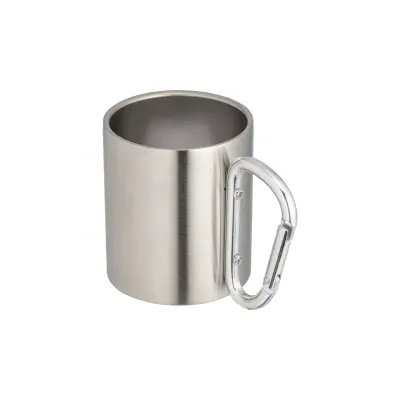 Tazza in acciaio manico a moschettone 200 ml - Immagine 6