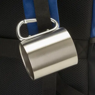 Tazza in acciaio manico a moschettone 200 ml - Immagine 7