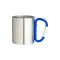 Tazza in acciaio manico a moschettone 200 ml - Anteprima 2