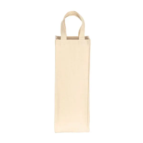 Borsa porta bottiglia in cotone riciclato FRANCIACORTA - Immagine 2