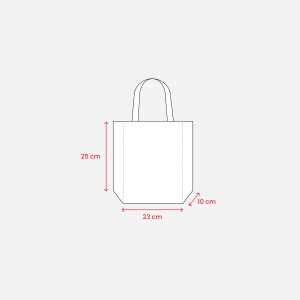 Borsa shopper in PET riciclato SONDRIO - Immagine 4