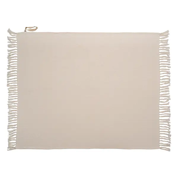 Coperta con frange realizzata in materiale 100% riciclato - Immagine 6