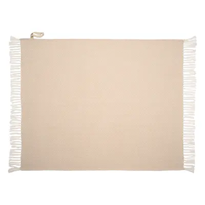 Coperta con frange realizzata in materiale 100% riciclato - Immagine 2