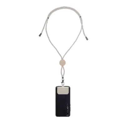 Cordino portacellulare cotone con tag - Immagine 2