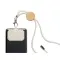 Cordino portacellulare cotone con tag - Anteprima 4