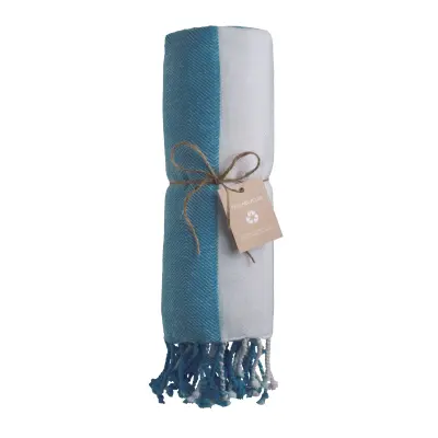 Telo mare/Fouta in cotone riciclato certificato GRS FOUTA 2 - Immagine 9