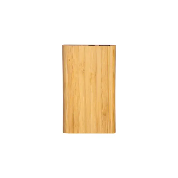 Power bank in bambù 6000mah - Immagine 2