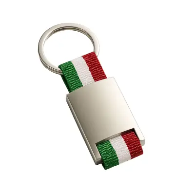 Portachiavi in metallo e nylon - Immagine 2