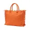 Borsa in cotone con chiusura a zip e tasca interna - Anteprima 11