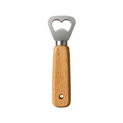 Apribottiglie in metallo e legno PROF - Immagine 2