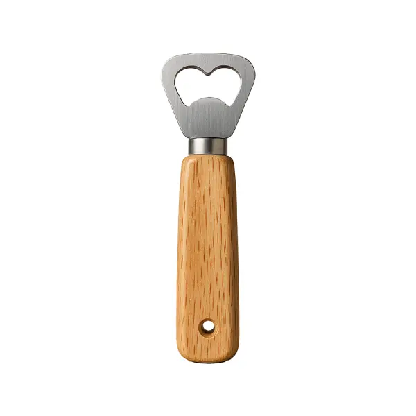 Apribottiglie in metallo e legno PROF - Immagine 2