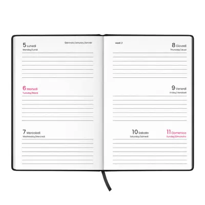 Agenda tascabile settimanale copertina rigida OPPO - Immagine 24
